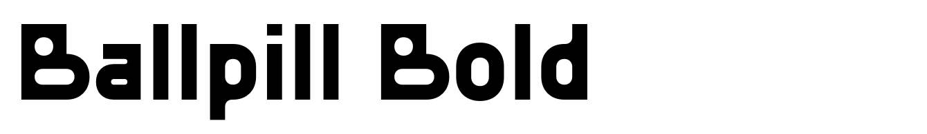 Ballpill Bold